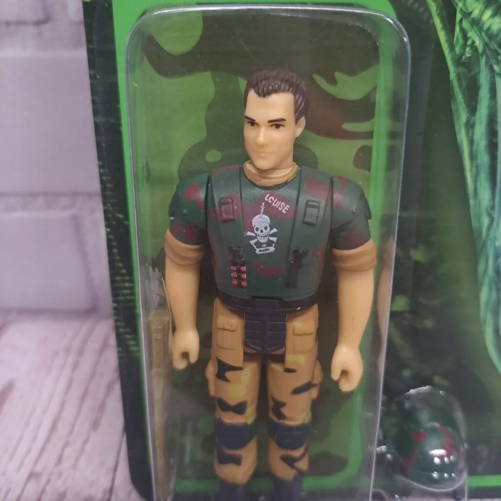 NWT Super7 Reaction Aliens Hudson Action Figure